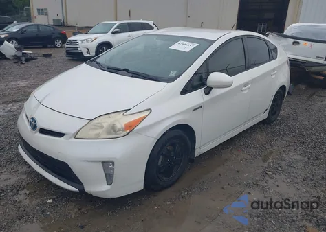 2012 Toyota Prius Two из США, поврежденный, VIN JTDKN3DU2C5420407